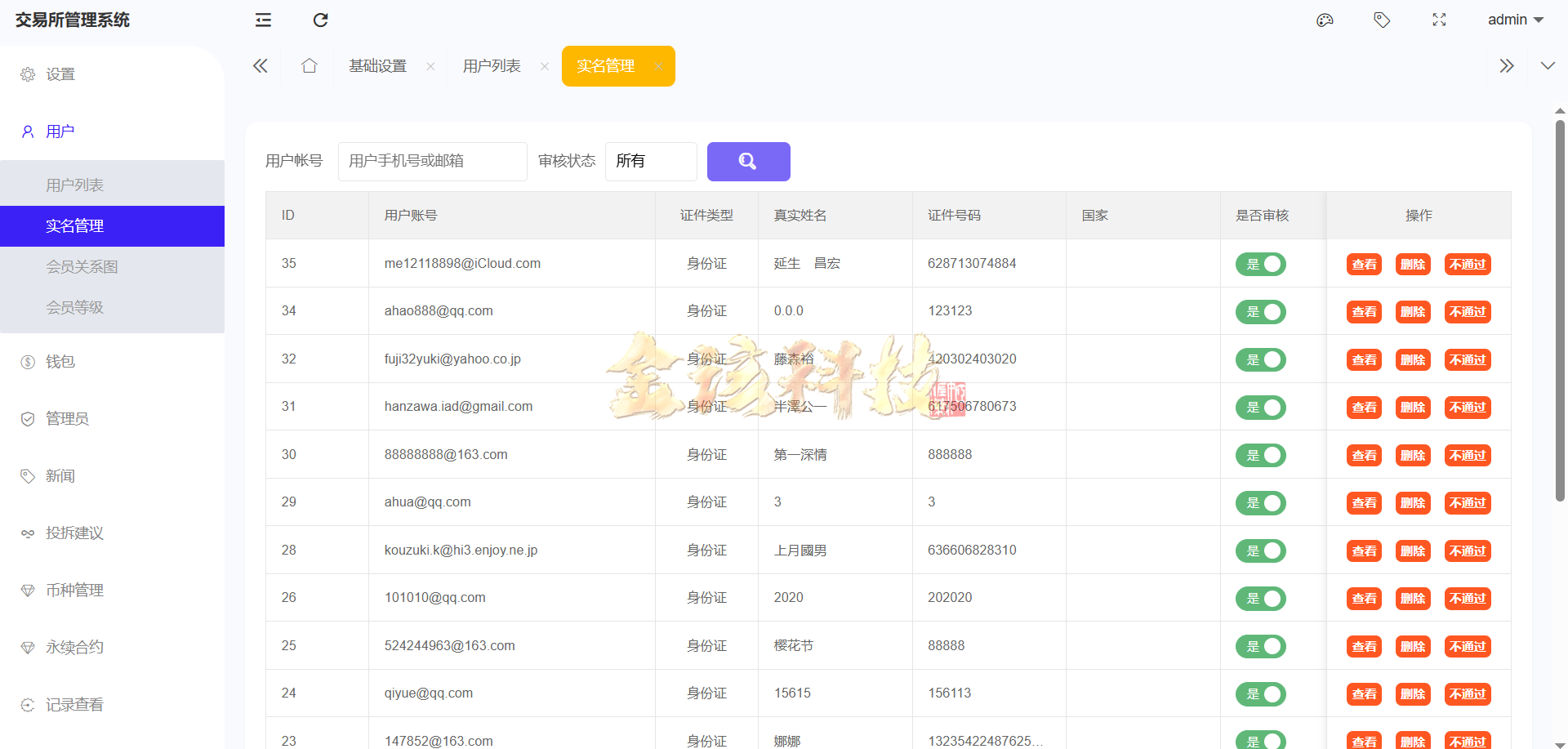图片[24]-股票外汇ETF区块链源码/区块链交易所源码/JAVA/数字币/股票源码/外汇/综合交易系统撮合交易-金该源码网