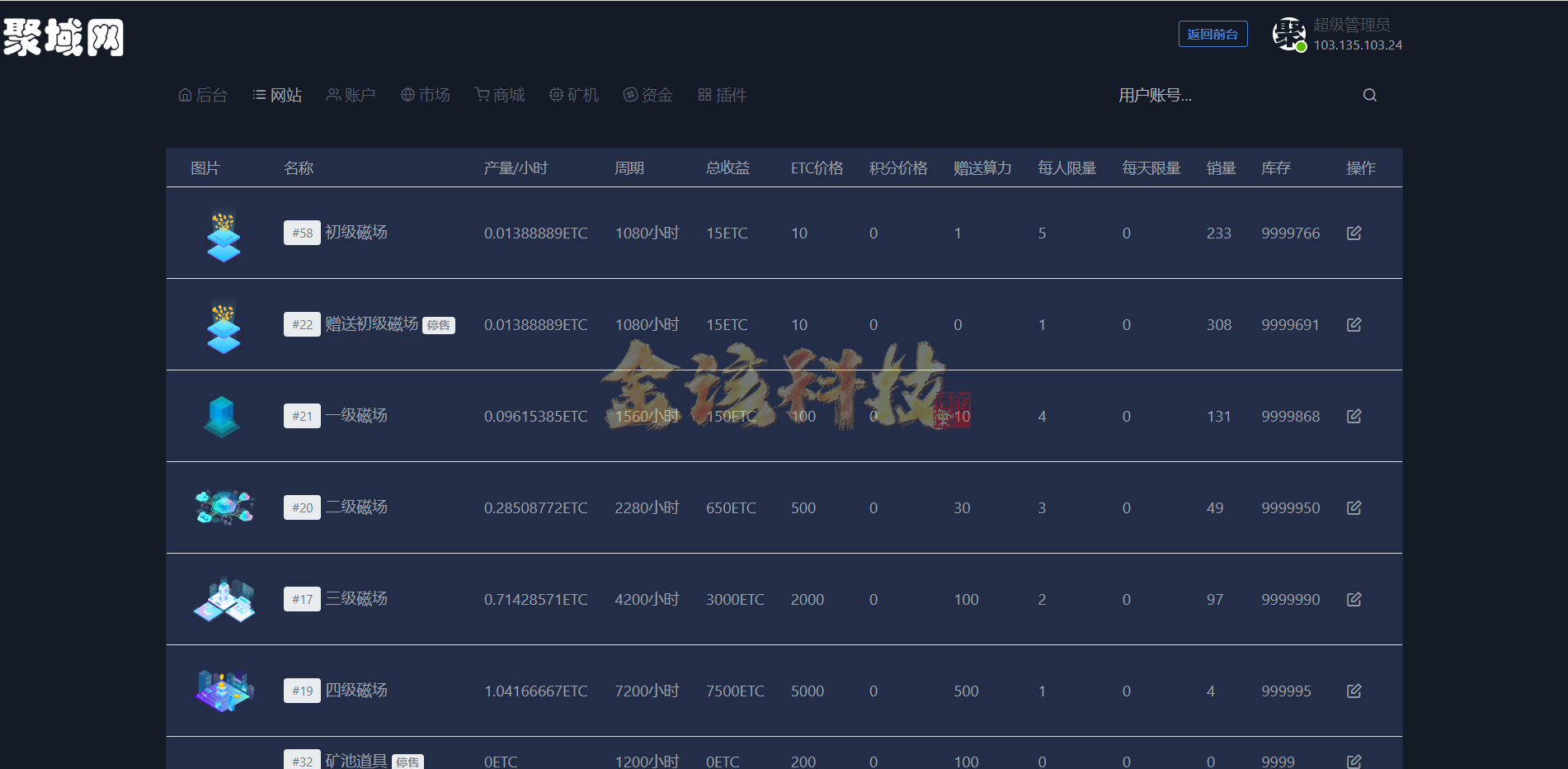 图片[28]-ETC合约挖矿生态圈区块链系统/全开源/项目众筹/区块链源码/矿机转让/点对点交易+商城+云矿机系统/挖矿源码/自动收矿机制-金该源码网