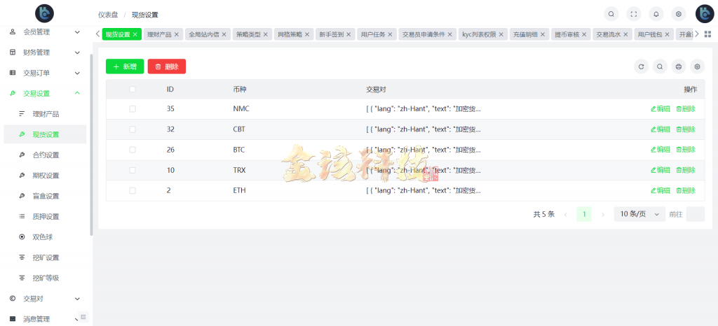图片[36]-最新版BBB交易所源码/多语言交易所源码/区块链交易所多语言期权系统/币币交易/衍生品交易/盲盒/质押-金该源码网