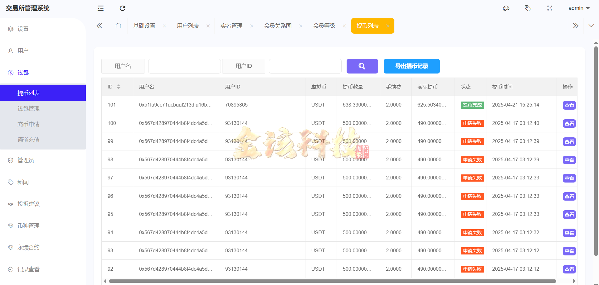 图片[27]-股票外汇ETF区块链源码/区块链交易所源码/JAVA/数字币/股票源码/外汇/综合交易系统撮合交易-金该源码网