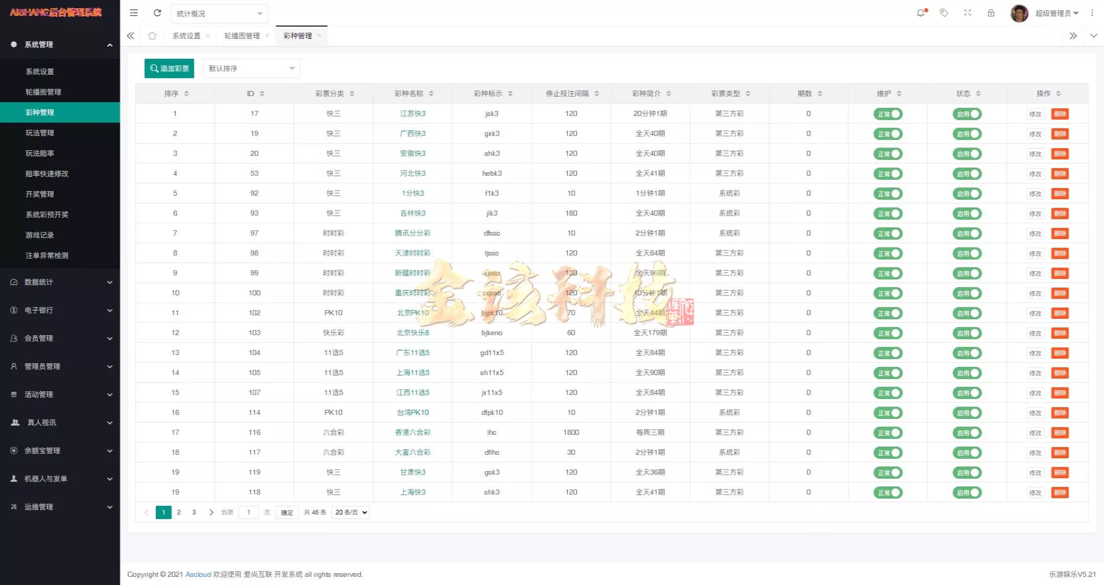 图片[22]-大富彩票源码/大富源码/时时彩源码/快三源码/二开全新UI乐游博悦娱乐源码Linux系统+合买大厅+余额宝理财+前后端重构-金该源码网