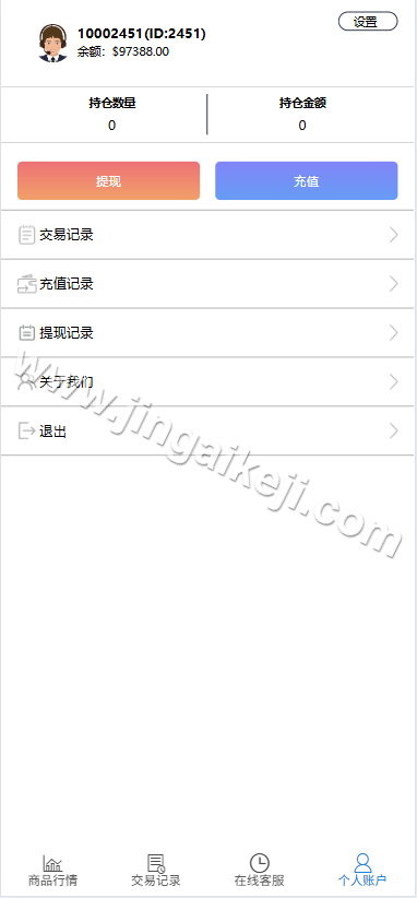 图片[6]-中银国际源码微盘源码/微交易所源码/K线结算正常/外汇/后台可控/前端html+后端PHP/多语言-金该源码网