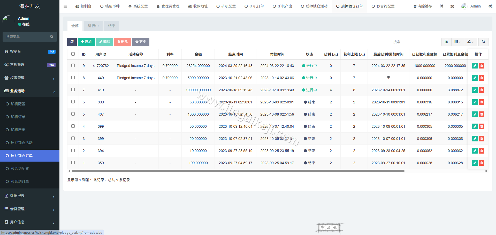 图片[14]-首发Web3多语言微盘源码/授权盗U源码/盗U源码/贷款/秒合约源码/挖矿/带视频搭建教程-金该源码网