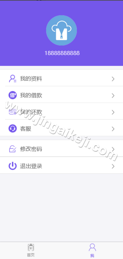 图片[2]-仿给你花分期网贷平台源码/贷款源码/借贷源码/11种状态管理/智能通知系统/客服系统/完整版-金该源码网